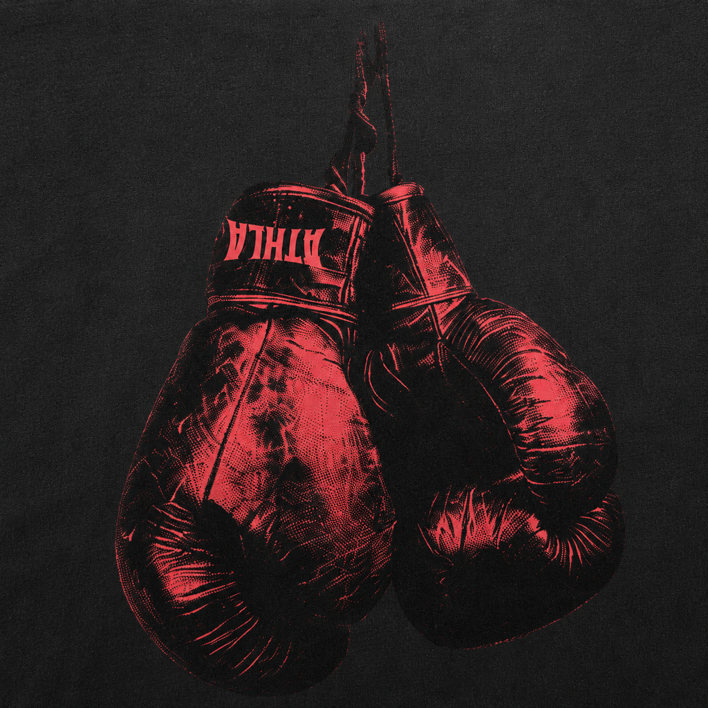 3 Round Tee — Washed Black