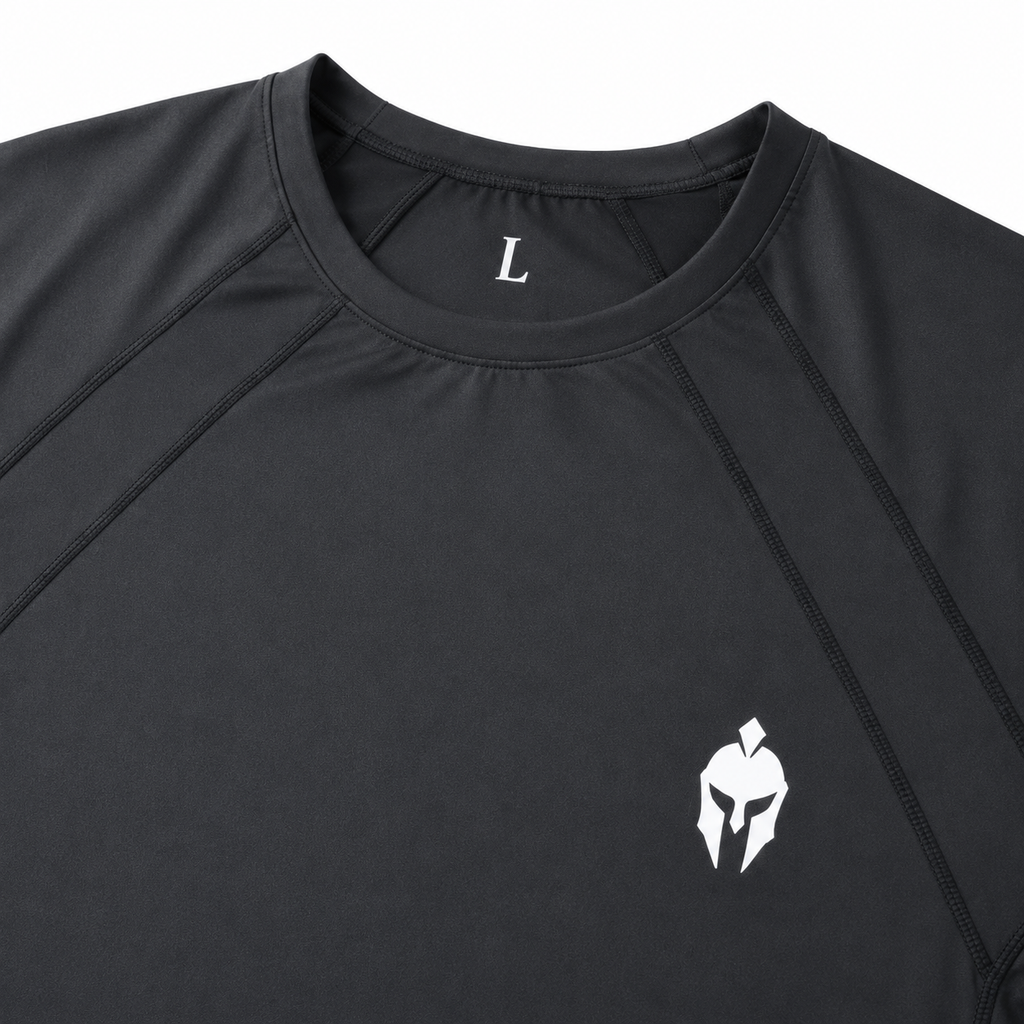 Basic Spartan Tee — Charcoal