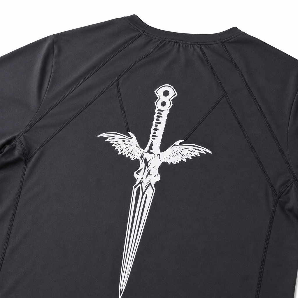 Basic Spartan Tee — Charcoal